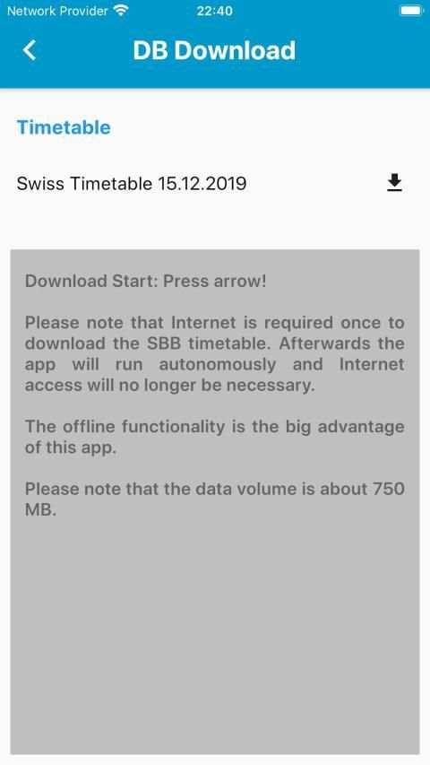 Offline ÖV screenshot 1