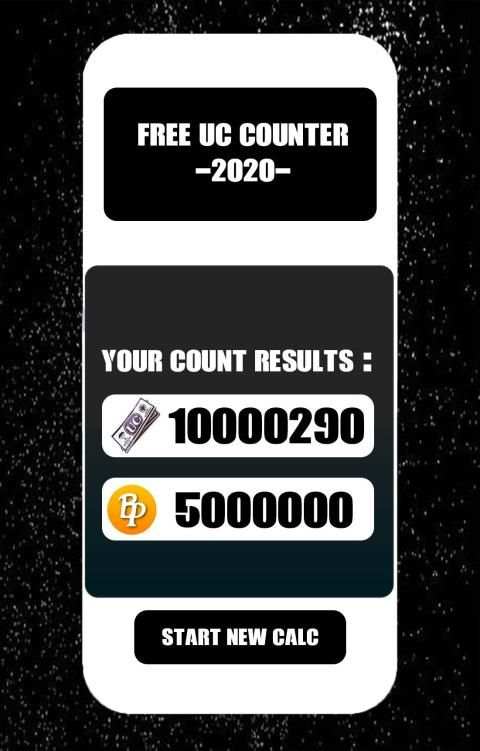 Free UC & Battle Points Counter For Pubg screenshot 1