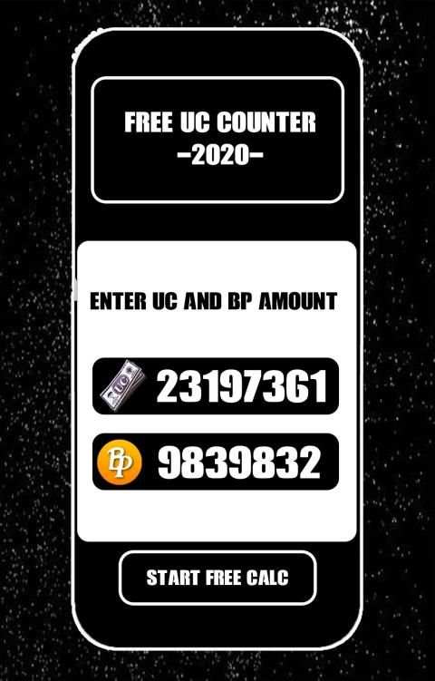 Free UC & Battle Points Counter For Pubg screenshot 4