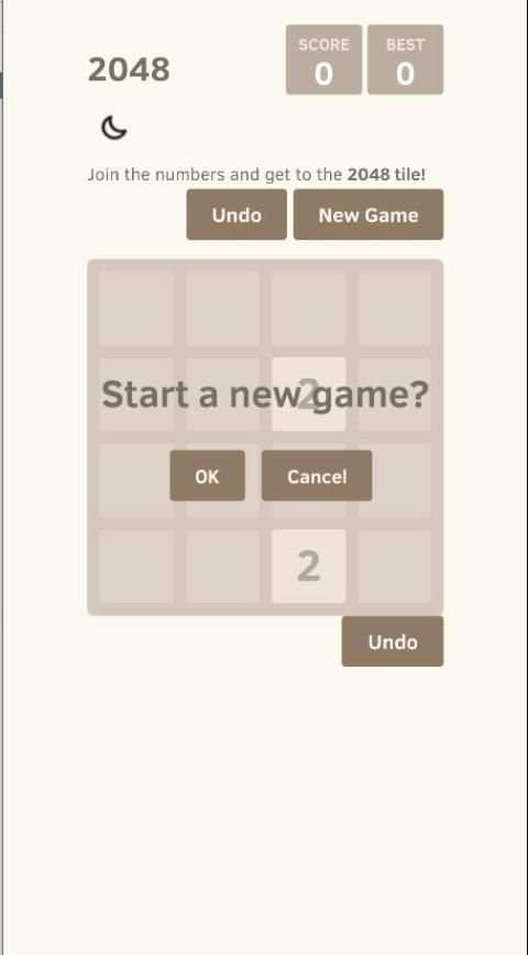 2048 Fun Game screenshot 1