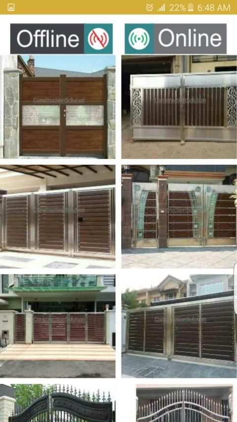 Steel Gate Design स्क्रीनशॉट 2