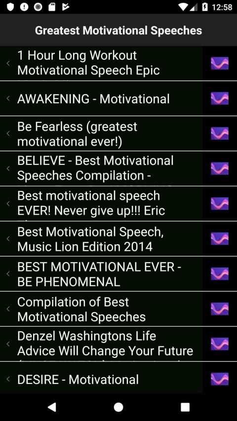 Greatest Motivitional Speeches screenshot 2