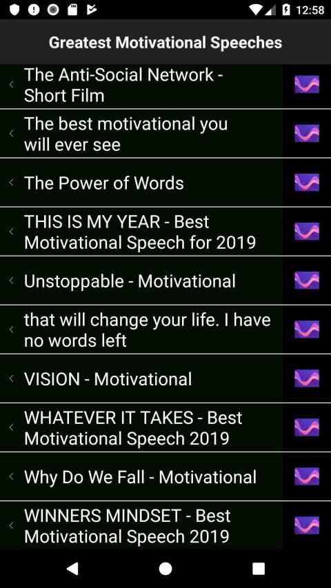 Greatest Motivitional Speeches screenshot 3