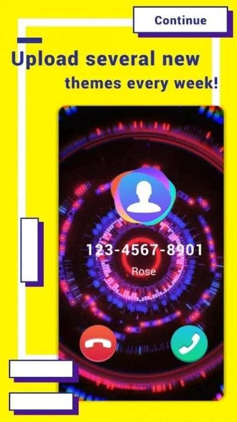Color Call - Call Screen Flash Themes screenshot 1