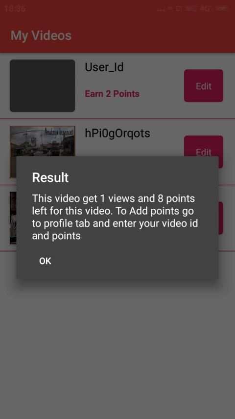 Views4views Pro - Get views for Youtube Videos screenshot 2