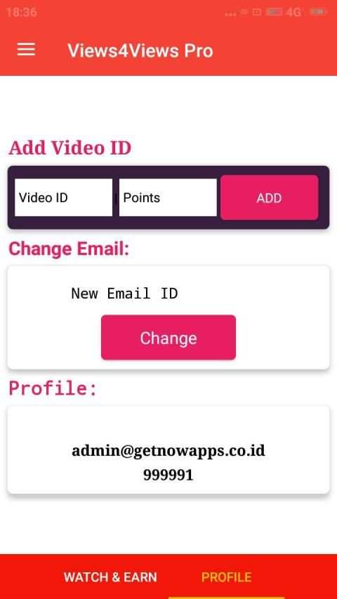 Views4views Pro - Get views for Youtube Videos screenshot 4