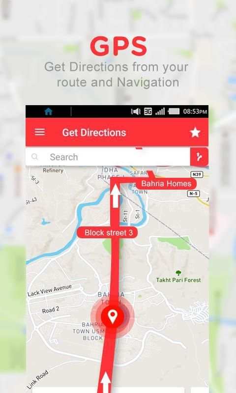 GPS Maps, GPS Navigation, Driving Directions स्क्रीनशॉट 7