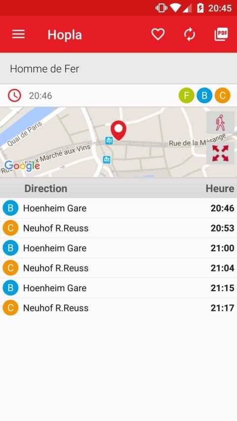 Hopla - Transports Strasbourg screenshot 5