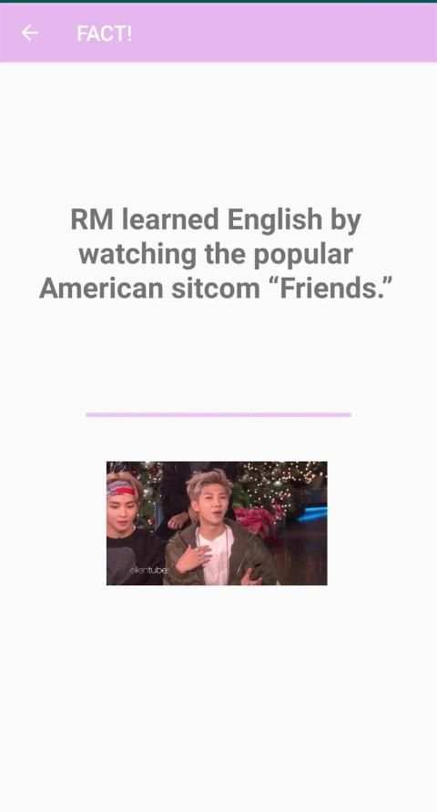 BTS Random Facts screenshot 1