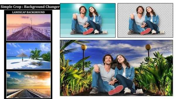 Simple Crop : Perfect Background Changer स्क्रीनशॉट 7