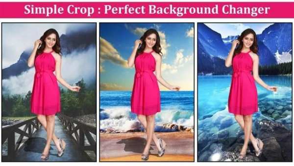 Simple Crop : Perfect Background Changer स्क्रीनशॉट 3