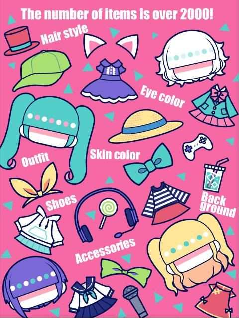 CustomTiyoko -Dress Up Game- screenshot 6