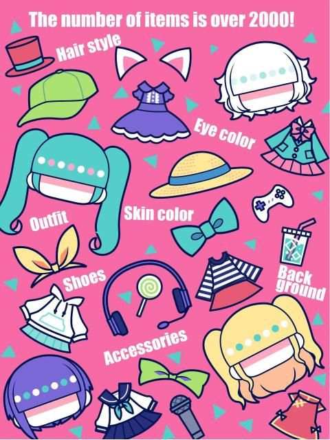 CustomTiyoko -Dress Up Game- screenshot 13