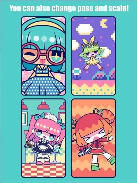 CustomTiyoko -Dress Up Game- screenshot 4