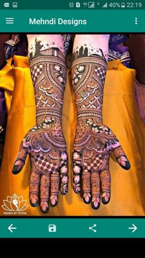 Mehndi Designs Offline screenshot 2