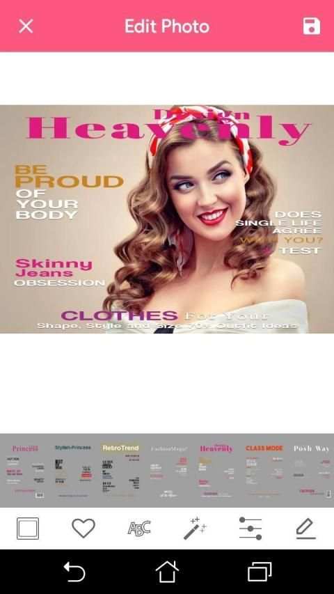 Magazine cover maker - magazine cover template screenshot 3