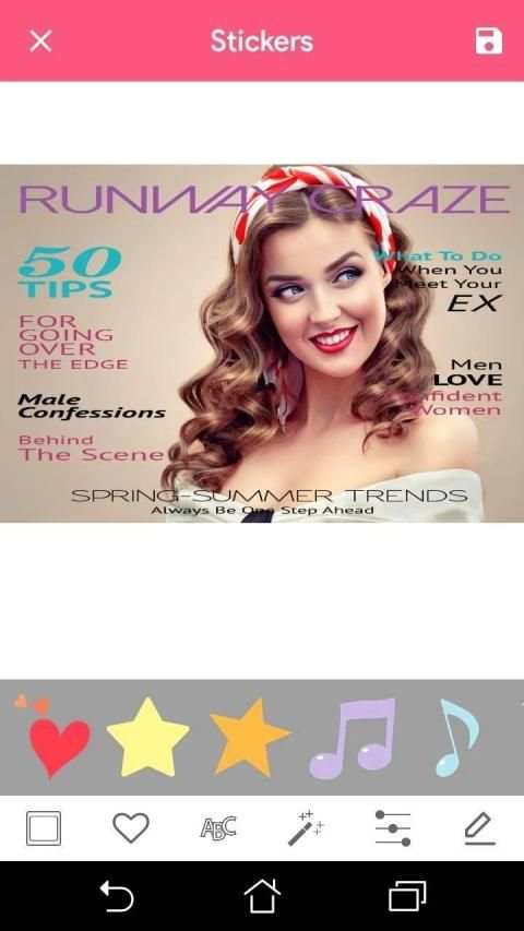 Magazine cover maker - magazine cover template screenshot 2