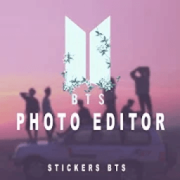 BTS Photo Editor - BTS Stickers For You आइकन
