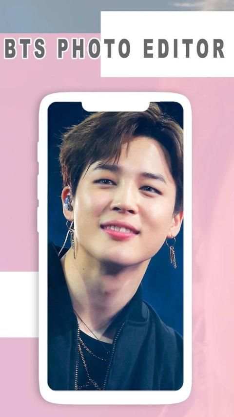 BTS Photo Editor - BTS Stickers For You स्क्रीनशॉट 1