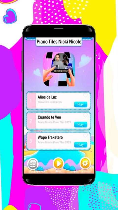 Piano Tiles Nicki Nicole screenshot 4