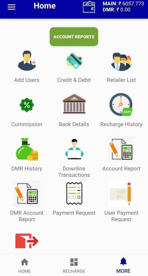 Money Transfer, Mobile Recharge, DTH, Bill Payment screenshot 1