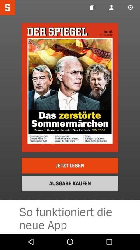 DER SPIEGEL 15 تصوير الشاشة