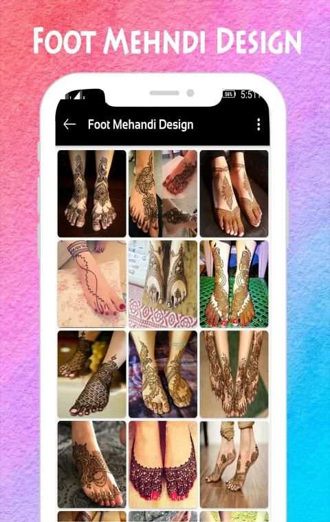 2019 Mehandi Design Photos & Video स्क्रीनशॉट 5