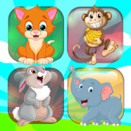 Memory matching games - Animals आइकन