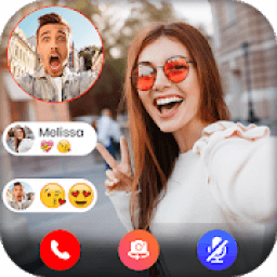 Live Random Video Call -Live Video Chat With Girls आइकन