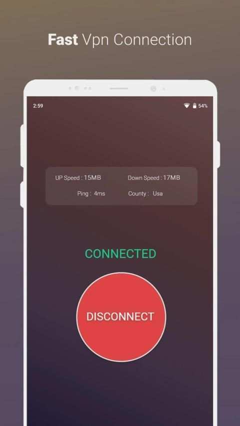 Iron vpn | فیلتر شکن پرسرعت و قوی اندروید رایگان
‎ screenshot 3