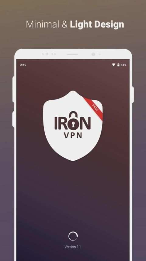 Iron vpn | فیلتر شکن پرسرعت و قوی اندروید رایگان
‎ screenshot 1
