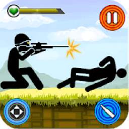 Stickman vs Stickmen Games : Shotgun Shooting