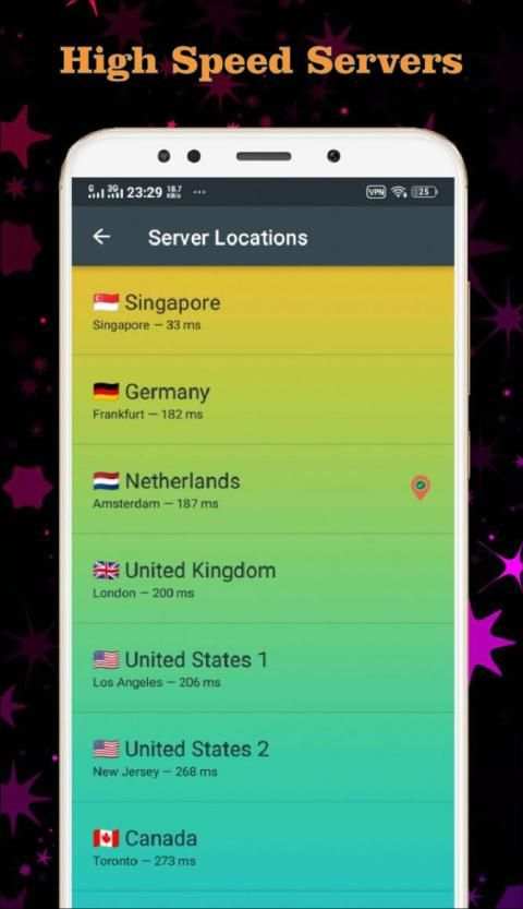 VPN Unblock Websites - Thunder VPN screenshot 3