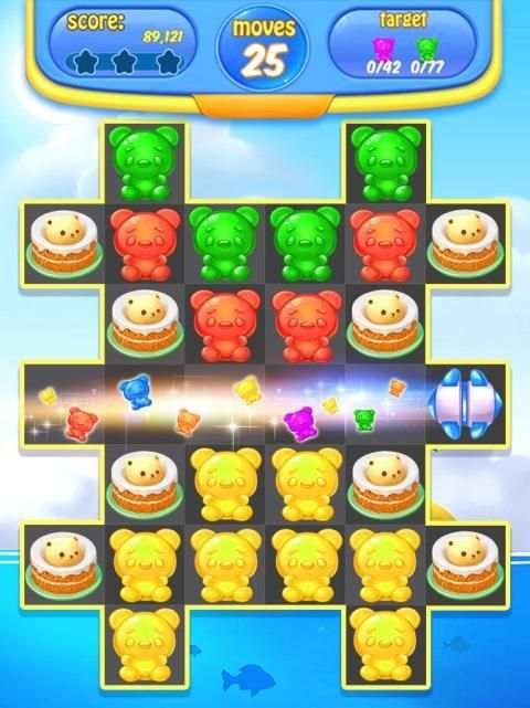 Candy Bear Classic Match 3 screenshot 2