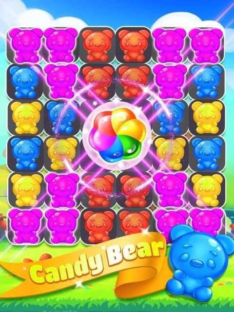 Candy Bear Classic Match 3 screenshot 3