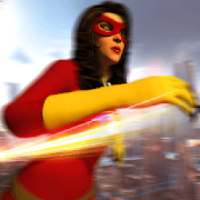 SpeedStar Flash Girl: Flash Lightning Superhero