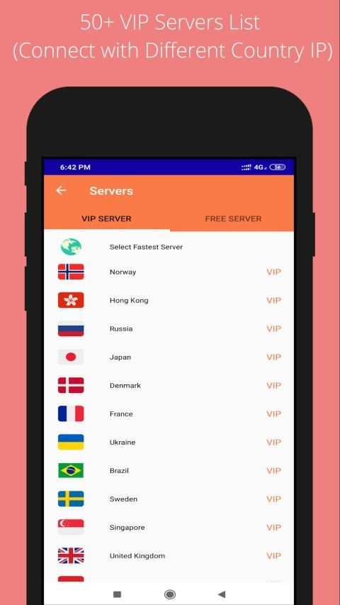 Super Turbo VPN - Unlimited & Fast VPN Online स्क्रीनशॉट 3