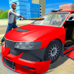 Real Gangster Theft Car Destruction Game आइकन