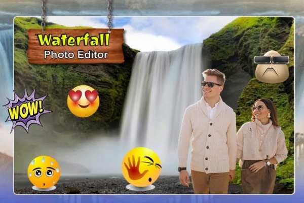 Waterfall Photo Editor स्क्रीनशॉट 4