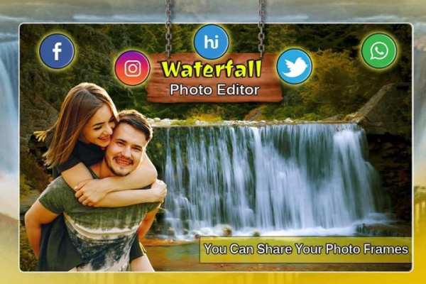 Waterfall Photo Editor स्क्रीनशॉट 5