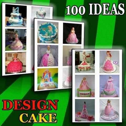 Cake Design Barbie Ideas screenshot 2