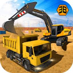Heavy Excavator Crane - City Construction Sim 2020