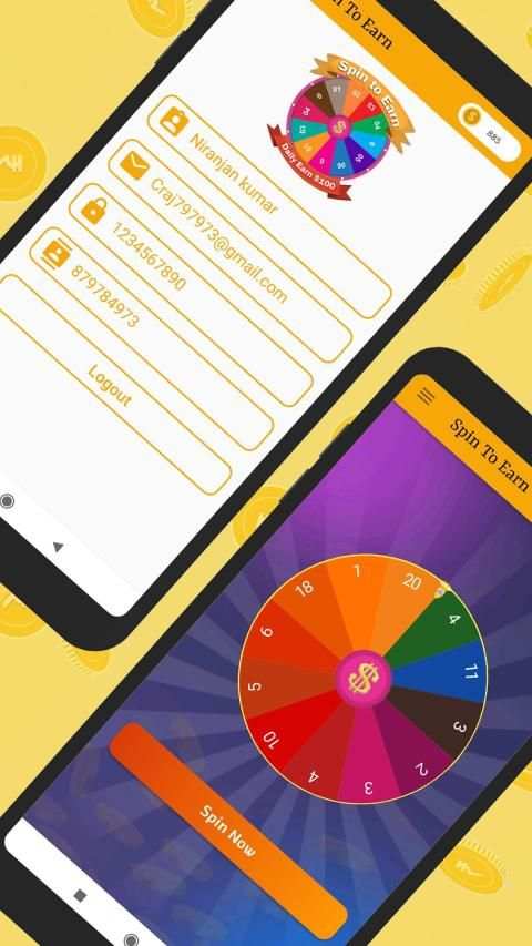 Spin To Earn - Win Daily Cash - Earn Money. 7 تصوير الشاشة