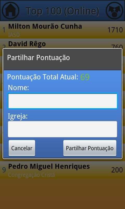 Jogo Trivia Bíblia Social screenshot 7