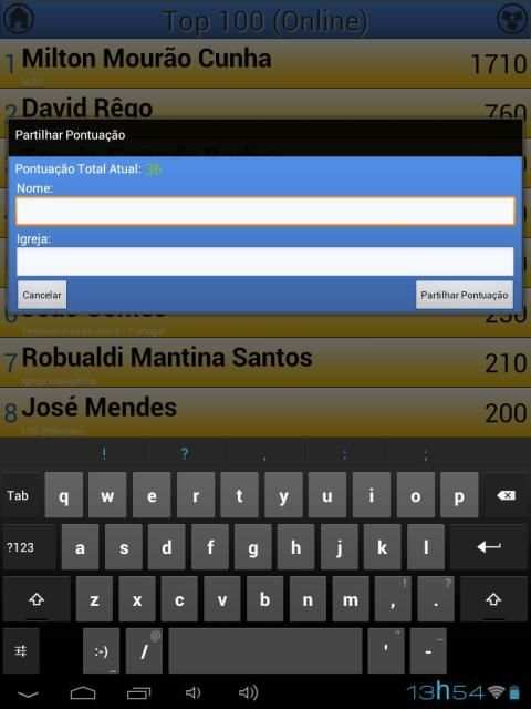 Jogo Trivia Bíblia Social screenshot 2