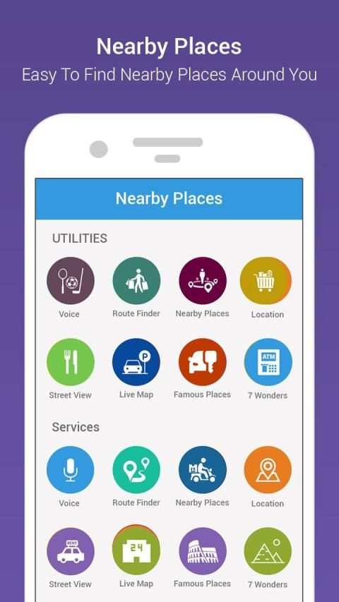 GPS Route Finder - Maps, Directions and Navigation स्क्रीनशॉट 2