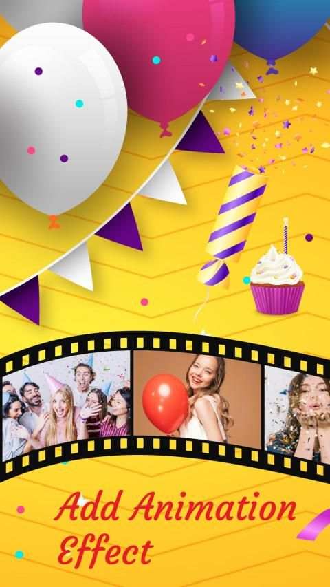 Birthday Video Maker 2020 स्क्रीनशॉट 7