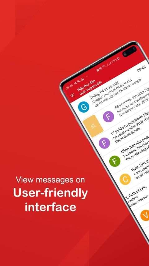 Smart eMail: mail for Gmail, Outlook, Hotmail, ... स्क्रीनशॉट 6