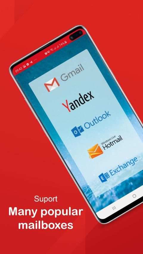 Smart eMail: mail for Gmail, Outlook, Hotmail, ... स्क्रीनशॉट 2