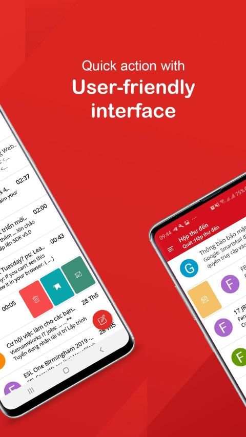 Smart eMail: mail for Gmail, Outlook, Hotmail, ... स्क्रीनशॉट 5
